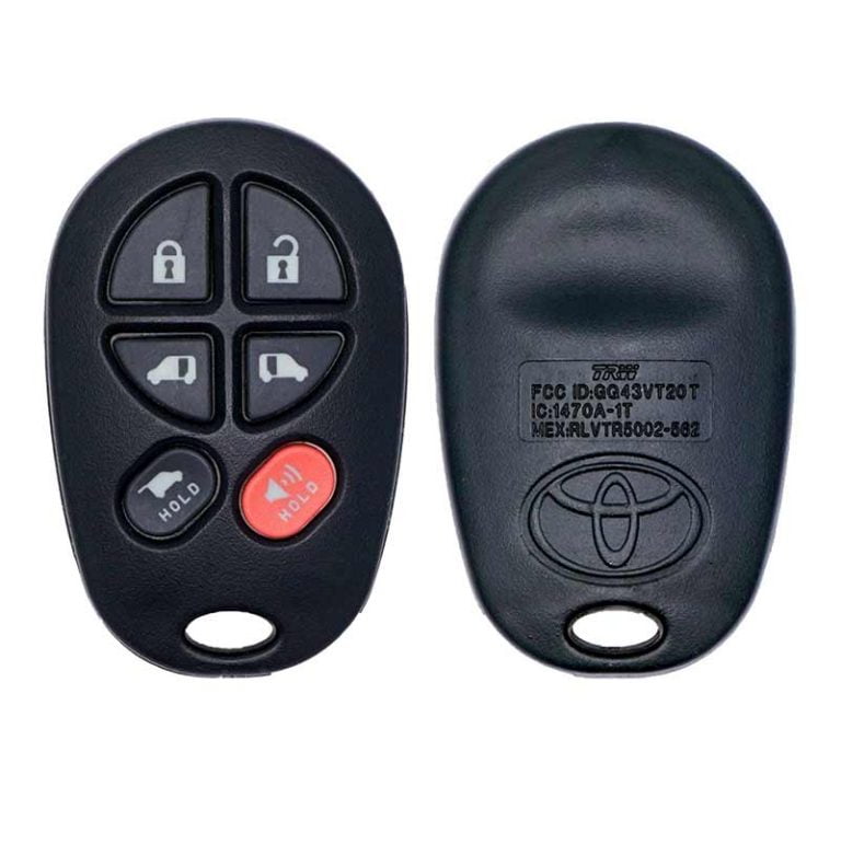 20042018 TOYOTA SIENNA KEYLESS ENTRY REMOTE TRANSMITTER GQ43VT20T