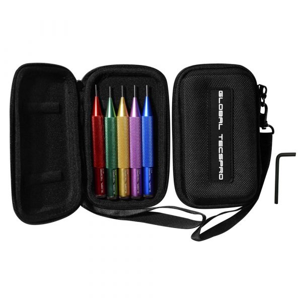 5-PIECE PIN REMOVING PUNCH SET WITH MAGNETIC CASE (GTL)