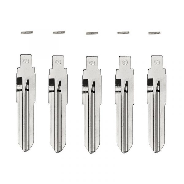 GLOBAL TECSPRO GTL FIAT GT15R FLIP KEY BLADE W/ ROLL PINS FOR XHORSE REMOTES