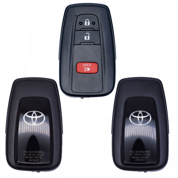 2021-2024 TOYOTA 4RUNNER 3B SMART KEY REMOTE HYQ14FBC / HYQ14FLA (FOR USE WITH AUTOKEY TOYOTA TOOL & TANGO)